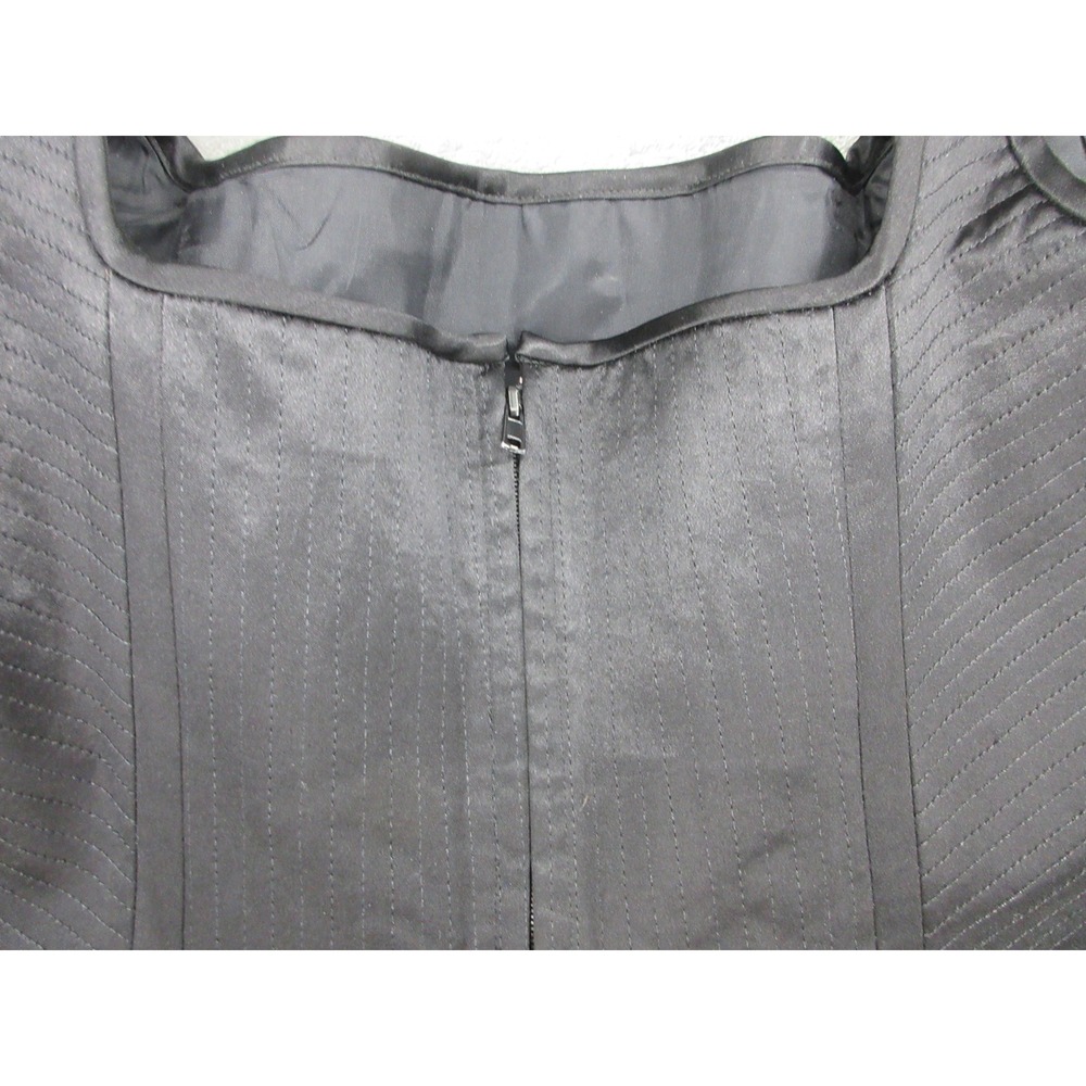 Worth New York Blazer Set Womens Size 10 Silk Jacket Corset Top Office Career - Picture 9 of 15